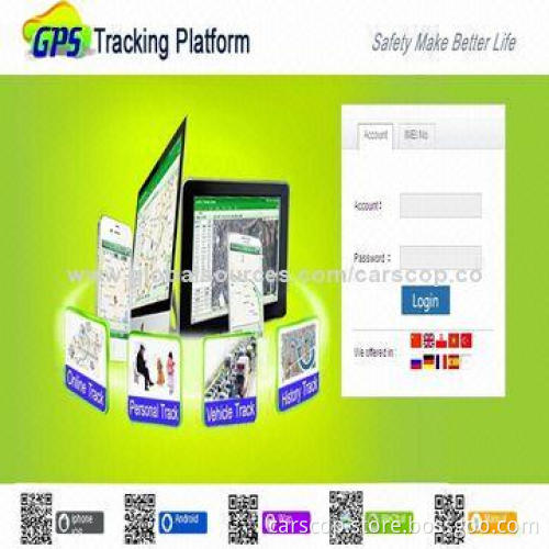 Vehicle GPS Tracking Platform 999GPS Net, OEM Orders Welcomed